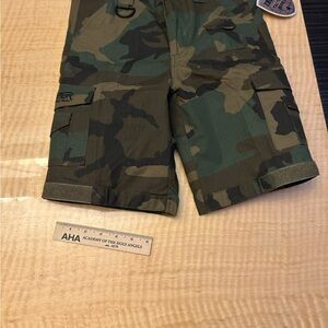 Kids Camo Cargo Shorts